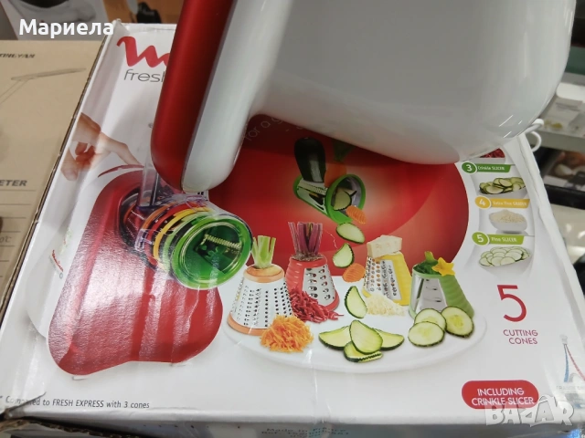 Moulinex DJ756G15 Fresh Express PLUS Ренде, снимка 11 - Други - 53720165