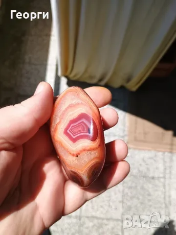 Натурален ахат от Мадагаскар-3, снимка 4 - Колиета, медальони, синджири - 50241458