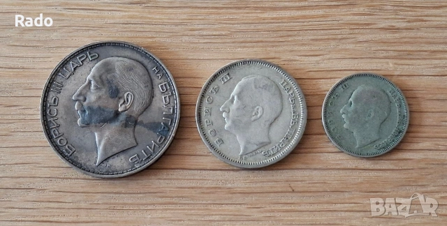 Лот от Сребърни монети непочистени 100лв 1934г,50лв1934г,20лв1930г.., снимка 2 - Нумизматика и бонистика - 49099569