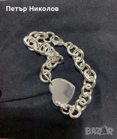 Tiffany & Co оригинална сребърна гривна, снимка 2 - Гривни - 51957193