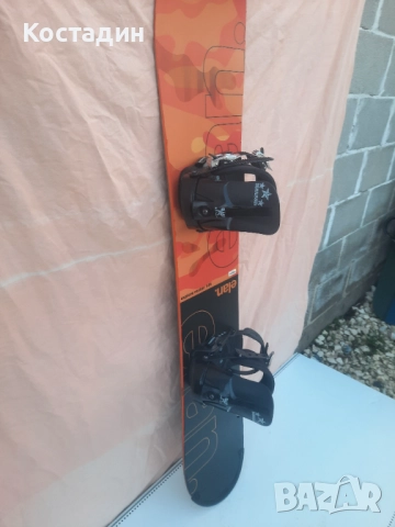 Сноуборд ELAN EXPLORE ROCKER 145см, с автомати, снимка 6 - Зимни спортове - 52235383