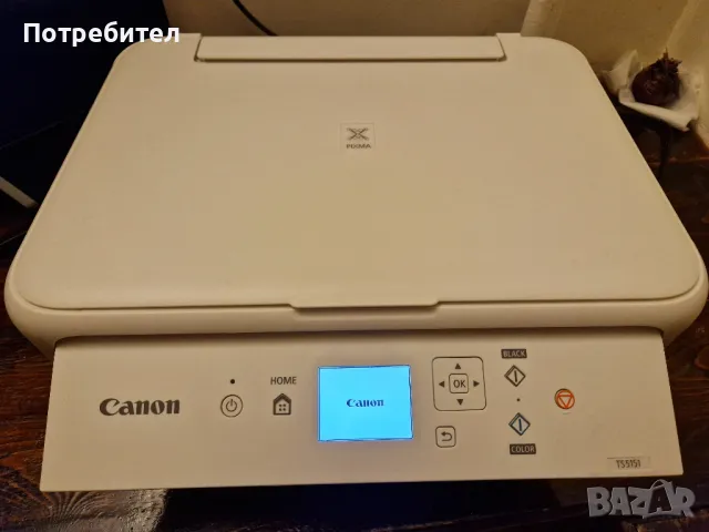 Принтер Canon TS5151 - С грешка / За части, снимка 8 - Принтери, копири, скенери - 49876440