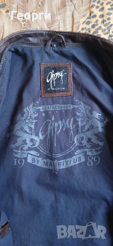 Кожено яке: Gipsy By Mauritius, снимка 3 - Якета - 53563825