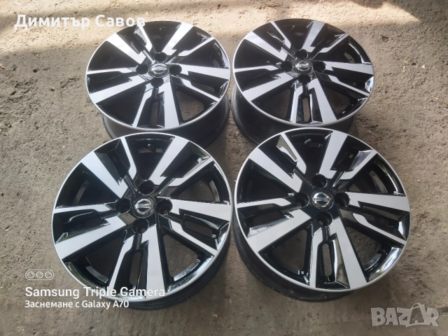 4 броя алуминиеви джанти за Nissan Micra 16, снимка 5 - Гуми и джанти - 51998209