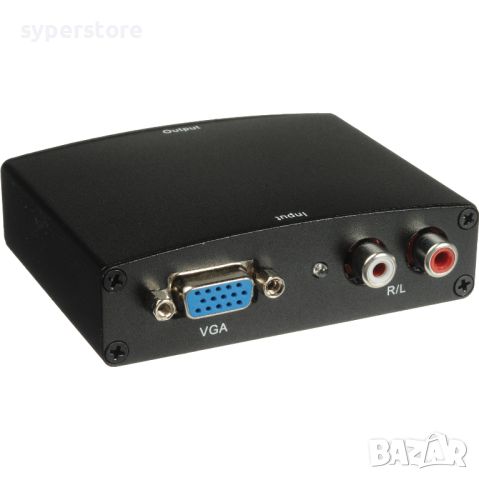 Преобразувател Конвертор VGA - HDMI Digital One SP00509 със звук , снимка 8 - Кабели и адаптери - 46466472