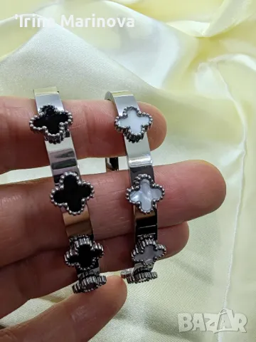 Гривна от медицинска стомана , снимка 4 - Гривни - 49909472