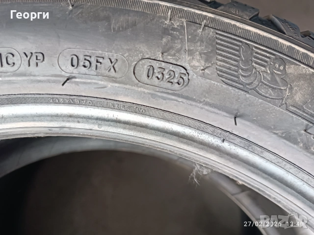 2бр.всесезонни гуми 245/45/19 Michelin, снимка 3 - Гуми и джанти - 53672400