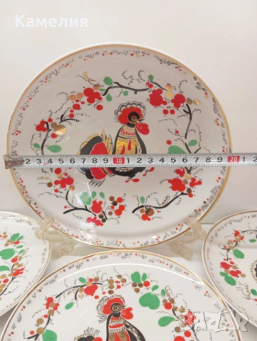 Руски порцелан , снимка 5 - Чинии - 53561097