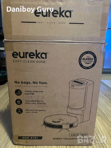 Прахосмукачка робот EUREKA E10S, снимка 5 - Прахосмукачки - 52788481