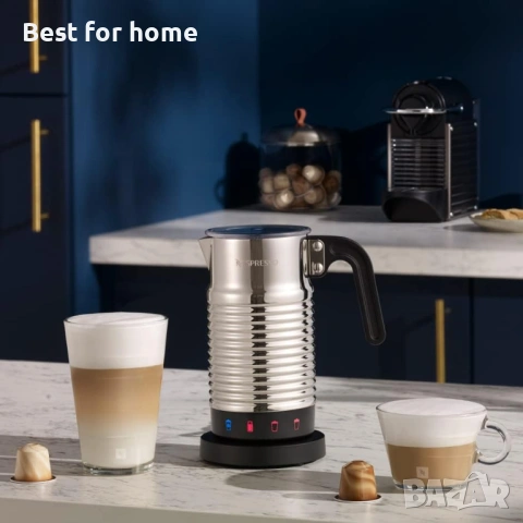 NESPRESSO Aeroccino 4 Разпенител за мляко, електрически подобрител на пяна за 120 мл, снимка 5 - Други - 54126959