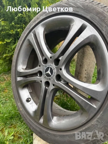 Оргинални джанти 17 ки за  Mercedes, снимка 3 - Гуми и джанти - 53923498