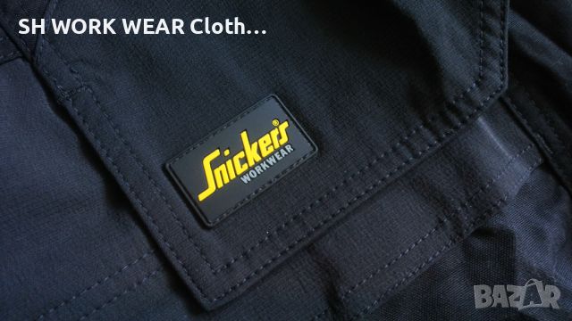 Snickers 6902 FLEXI Work Stretch Trouser размер 48 / S - M работен панталон W4-187, снимка 7 - Панталони - 46337116