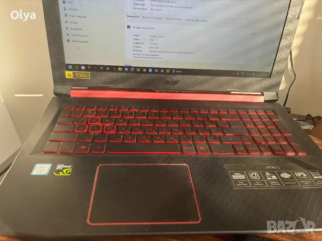 Acer Nitro AN515-52, снимка 1 - Лаптопи за игри - 48229274