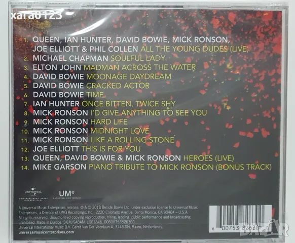 Beside Bowie: The Mick Ronson Story The Soundtrack, снимка 2 - CD дискове - 48427110