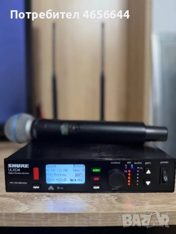 Продавам Shure ULXD4 Beta58a H51, снимка 2 - Други - 52932130