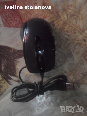 Модерна мишка с хипер-дълъг кабел 4,55лв, снимка 1 - Кабели и адаптери - 45512065