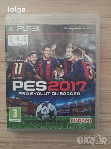 PES 2017 и 2018 PS3, снимка 2 - Игри за PlayStation - 46413999