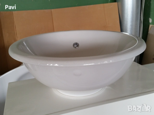 Нова мивка за баня за монтаж върху плот, снимка 4 - Мивки - 53076683