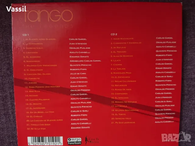 Tango Flamenco - аржентинско ТАНГО и фламенко - шест пордбрани албума 6 CD, снимка 7 - CD дискове - 49811231