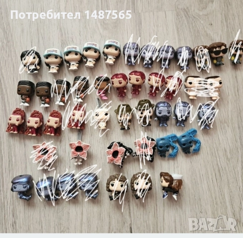 Kinder Joy Stranger things фигурки