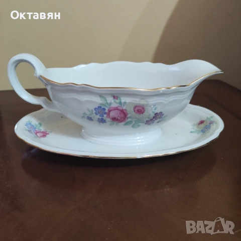 Порцеланова сосиера, снимка 9 - Сервизи - 53266241