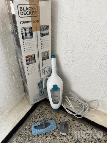 Парочистачка Black & Decker FSMH13E10 Парен Моп 1300W, 10-в-1, 380ml резервоар!
