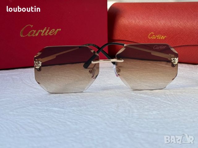 Cartier 2024 дамски слънчеви очила Осмоъгълни 4 цвята, снимка 11 - Слънчеви и диоптрични очила - 45248097