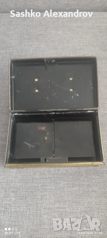 Винтидж английска метална кутия за пари - ENGLISH MAKE ( 1935 - 1945г.), снимка 11 - Други ценни предмети - 53577300