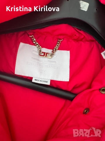 Зимно яке Elisabetta Franchi, снимка 4 - Якета - 52457681