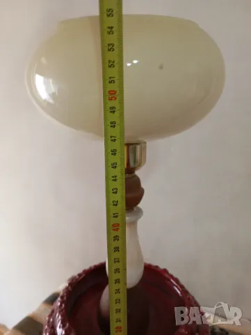 Стара настолна лампа, снимка 4 - Настолни лампи - 49894558