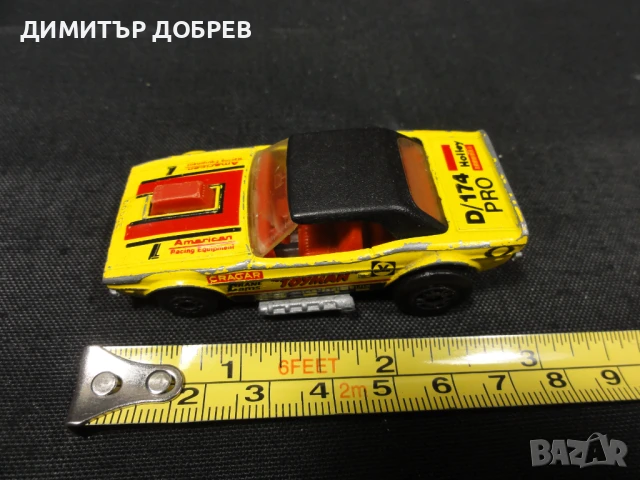 СТАРА РЕТРО МЕТАЛНА КОЛИЧКА MATCHBOX CHINA DODGE CHALLENGER , снимка 7 - Колекции - 51008907