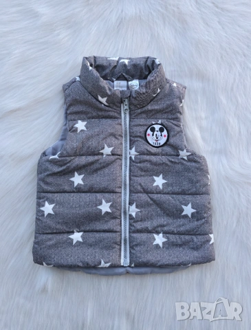 Детски елек H&M Мики Маус  12-18 месеца , снимка 8 - Жилетки и елечета за бебе - 53243935