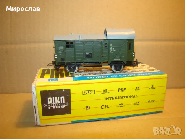 PIKO H0 1/87 ВАГОН ЖП ВЛАК ЛОКОМОТИВ МОДЕЛ ИГРАЧКА, снимка 1 - Колекции - 48484066