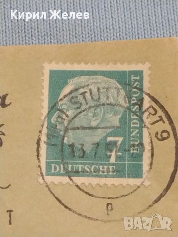 Стар пощенски плик с марки и печати Щутгарт Германия за КОЛЕКЦИЯ ДЕКОРАЦИЯ 26505, снимка 2 - Филателия - 46263151
