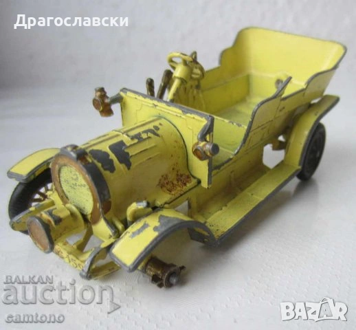 2 бр Стар дървен локомотив камион играчка, количка, зарчета, снимка 6 - Други ценни предмети - 28871470