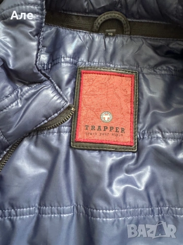 TRAPPER яке от ест.кожа с дебела подплата, снимка 2 - Якета - 54266334