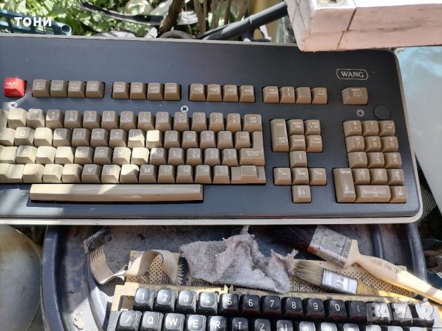 клавиатура WANG, снимка 4 - Антикварни и старинни предмети - 45113277