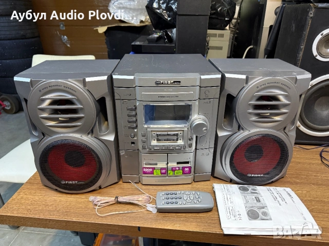 FIRST AUSTRIA FA-1000 Stereo mini system, снимка 3 - Аудиосистеми - 54067822
