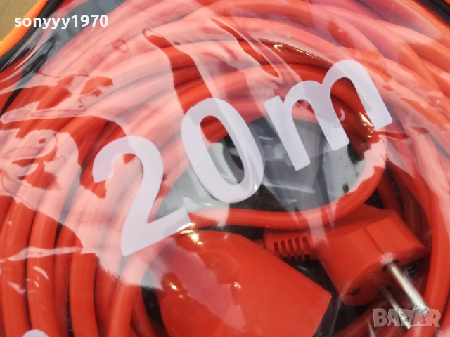 20М-КАБЕЛ 220V-УДЪЛЖИТЕЛ 3008251712, снимка 3 - Други инструменти - 51544618