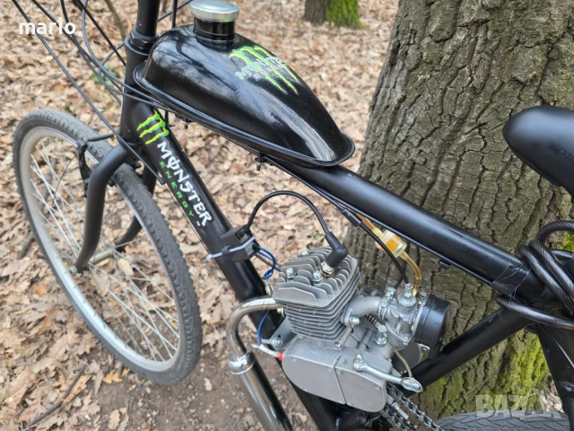 Продавам веломотор с чисто нов двигател 80 сс най добро качество, снимка 4 - Велосипеди - 53942601