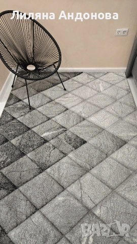 Сив килим 160/230 и 150/270