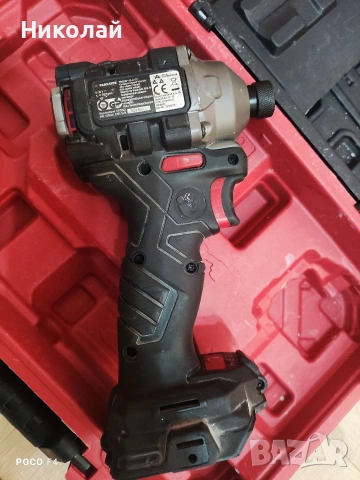 За части/ремонт!Акумулаторен ударен импакт Parkside PDSSAP 20-Li-C3, снимка 3 - Винтоверти - 53884095