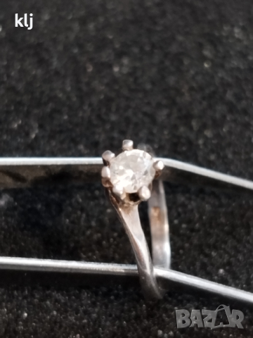 Дамски сребърен пръстен , снимка 3 - Пръстени - 45021343