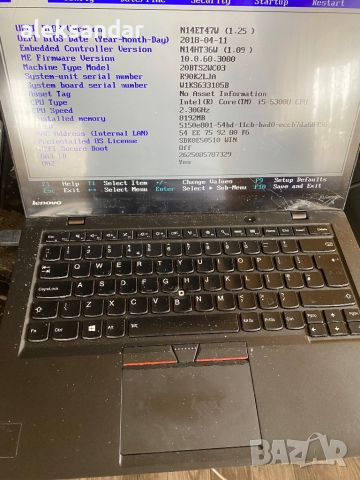 Lenovo X1 carbon , снимка 1 - Части за лаптопи - 45143552