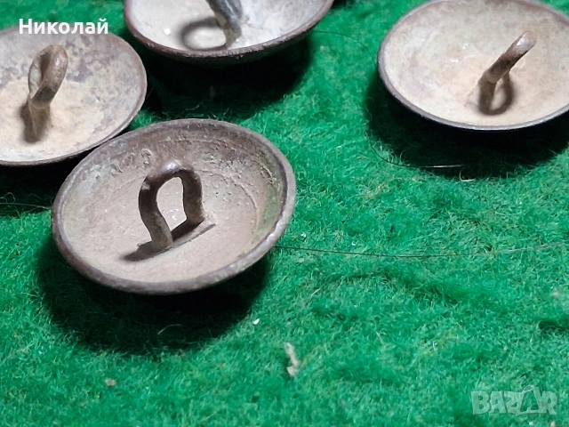 Стари Военни Бронзови Копчета Царство България ПСВ, снимка 16 - Антикварни и старинни предмети - 53946369