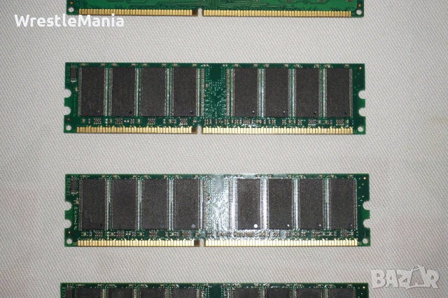 16бр DDR RAM ПАМЕТ Kingston/ADATA/PQI/Nanya/Infineon/VDATA Тествана и Работеща за Настолен Компютър, снимка 12 - RAM памет - 53185509