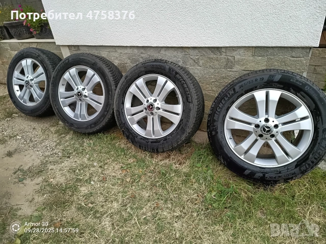 оригинални джанти за Мерцедес ML w164.за GL, снимка 4 - Гуми и джанти - 54128353