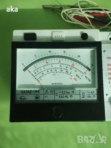Многофункционален електроизмервателен уред Ц4342-М1 мултицет мулимер, снимка 8 - Друга електроника - 47451842