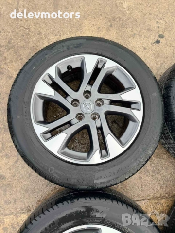 5x108 7Jx17 ET46, алуминиеви джанти, 65.1 централен отвор от Opel Zafira Life 2.0 CDTi 177 кс. , снимка 2 - Гуми и джанти - 52577679