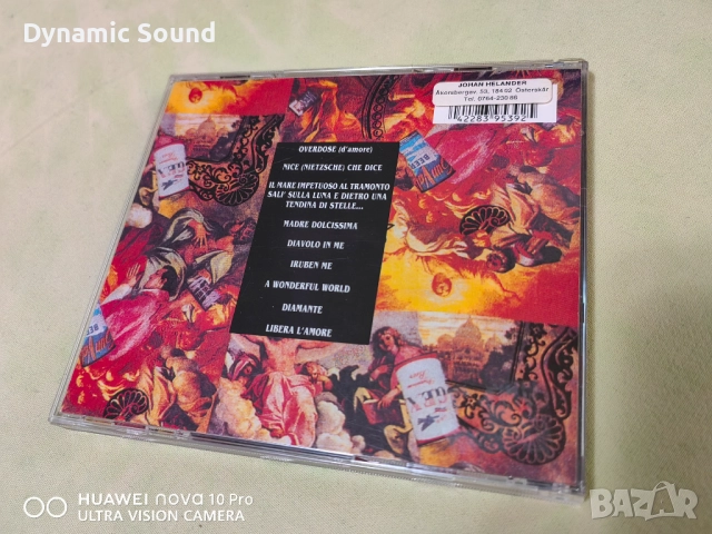 СД - ZUCCHERO SUGAR FORNACIARI - 10лв, снимка 4 - CD дискове - 51536026